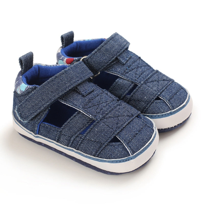 Baby Boys Sandals Toddler Summer Kids Canvas Beach Holiday Shoes Newborn Baby Shoes For Boys 0-18M | TageUnlimited