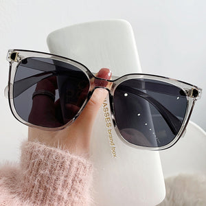 Fashion Oversized Sunglasses Woman Brand Designer Vintage Square Sun Glasses Female Big Frame Gradient Shades Oculos De Sol | TageUnlimited