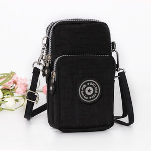 Small Shoulder Bag Nylon Women Mobile Phone Bag Mini Female Messenger Purse Lady Wallet CrossBody Bag Women Handbag | TageUnlimited