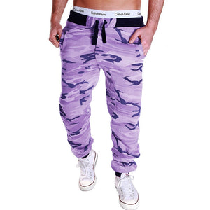 Sweatpants Men Camouflage Elasticity Military Cargo Pants Drawstring Multi Pockets Bottoms Casual Jogger Trousers | 0 | TageUnlimited