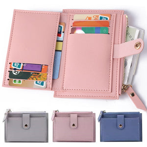 Unistybag Wallets for Women Luxury Designer Wallet Fashion Purses Solid Cute Small Wallet PU Girl Clutch Purse | TageUnlimited