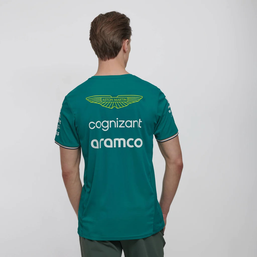 Aston Martin f1 team t-shirts, Spanish racing driver Fernando Alonso 14 and STROLL  18 hot sale oversized t-shirts | TageUnlimited