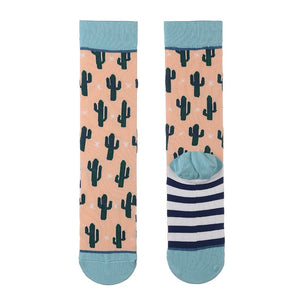 Autumn and winter socks women stockings plant cactus graffiti cotton socks personality fashion straight trendy socks | TageUnlimited