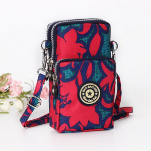 Small Shoulder Bag Nylon Women Mobile Phone Bag Mini Female Messenger Purse Lady Wallet CrossBody Bag Women Handbag | TageUnlimited