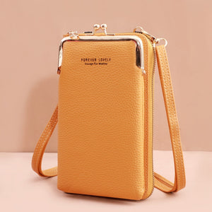 3 Style Women Bags Soft Leather Wallets Touch Screen Cell Phone Purse Crossbody Shoulder Strap Handbag for Lady | TageUnlimited