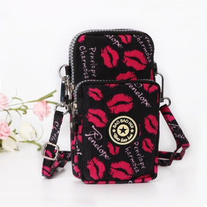 Small Shoulder Bag Nylon Women Mobile Phone Bag Mini Female Messenger Purse Lady Wallet CrossBody Bag Women Handbag | TageUnlimited