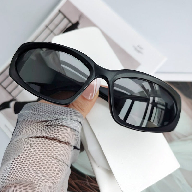 Popular Women Sunglasses  Punk Sunglasses Unique Sports Sun Glasses Men UV400 Goggle Shades Mirror Colorful Y2k Eyewear | TageUnlimited