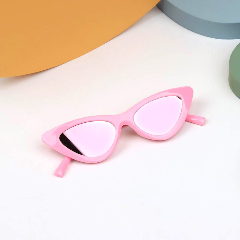 Summer Boy Girl Triangle Cat Eye Sunglasses UV400 Protection Kids Ultraviolet-proof Baby Accessories Personality Trendy 2-8Years | TageUnlimited