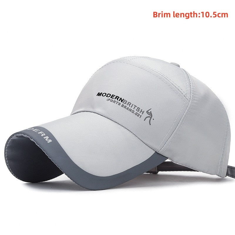 Fashion Men&#39;s Summer Hat Sport Baseball Caps Outdoor Running  Visor Cap Sunscreen Cotton Mesh snapback Caps For Men women | TageUnlimited