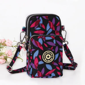 Small Shoulder Bag Nylon Women Mobile Phone Bag Mini Female Messenger Purse Lady Wallet CrossBody Bag Women Handbag | TageUnlimited