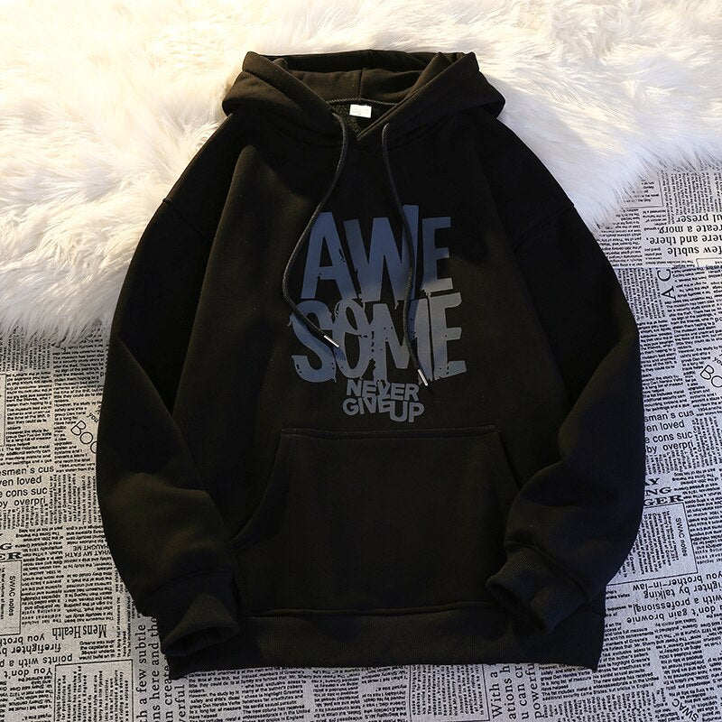Women's Hooded Sweater Autumn  Hoodies Oversized Winter Small Loose Thin Section Pullover Tops Harajuku Hoodies Print | TageUnlimited