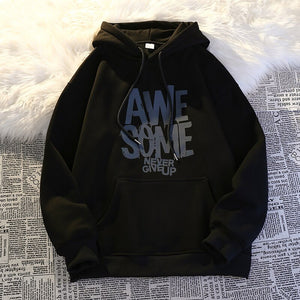 Women's Hooded Sweater Autumn  Hoodies Oversized Winter Small Loose Thin Section Pullover Tops Harajuku Hoodies Print | TageUnlimited