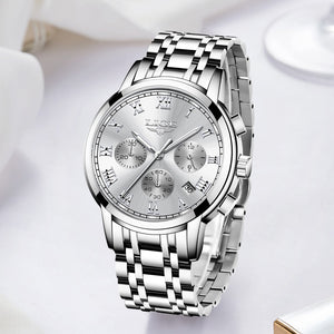 New Fashion Women Watches LIGE Top Brand Ladies Luxury Creative Steel Women Bracelet Watches Female Quartz Waterproof Watch Gift | TageUnlimited