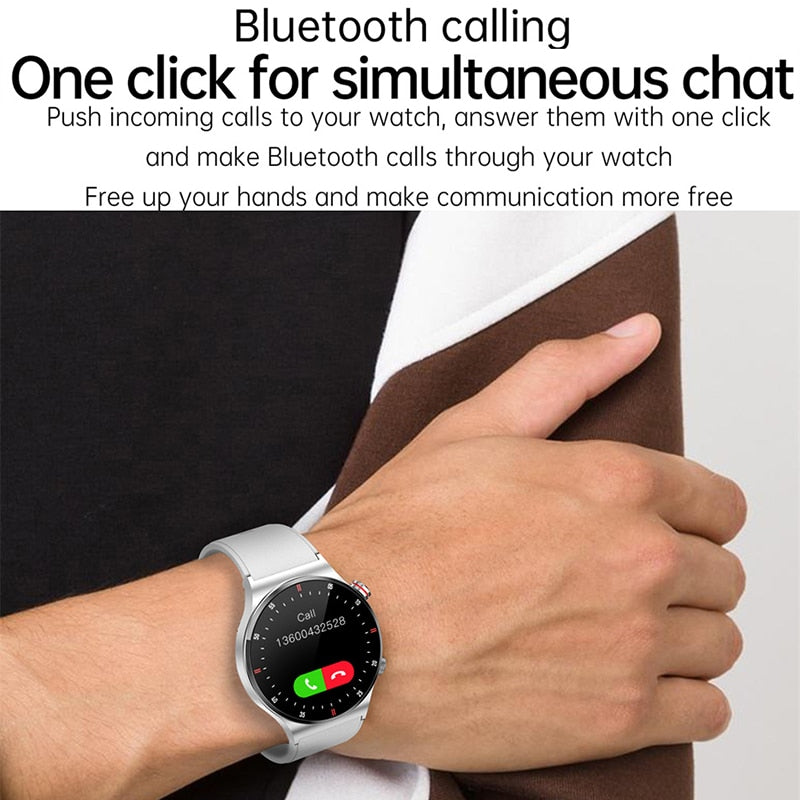 New Bluetooth Call Smart Watch Men Sports Fitness Tracker Waterproof Smartwatch Large HD screen for huawei Xiaomi phone+box | TageUnlimited
