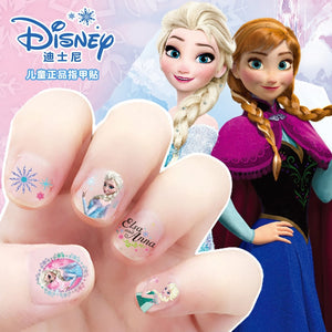 Frozen Princess Elsa Anna Makeup Nail Stickers Toy Snow White Sophia Mickey Minnie Figure Dolls Kids Cartoon Toys for Girls | TageUnlimited