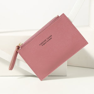 Unistybag Wallets for Women Luxury Designer Wallet Fashion Purses Solid Cute Small Wallet PU Girl Clutch Purse | TageUnlimited