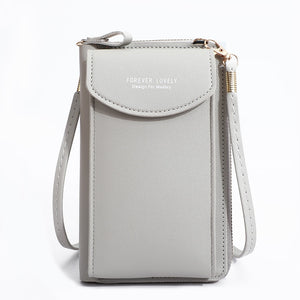 3 Style Women Bags Soft Leather Wallets Touch Screen Cell Phone Purse Crossbody Shoulder Strap Handbag for Lady | TageUnlimited