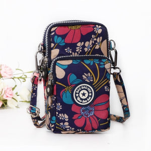 Small Shoulder Bag Nylon Women Mobile Phone Bag Mini Female Messenger Purse Lady Wallet CrossBody Bag Women Handbag | TageUnlimited