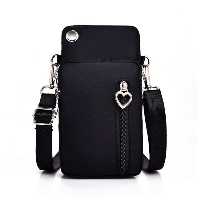 Universal Mobile Phone Bag For Samsung/iPhone/Huawei/HTC/LG Case Wallet Outdoor Sport Arm Purse Shoulder Bag Women Phone Pouch