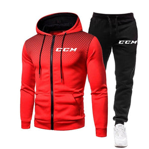 Brand New Fall Men CCM Sets Pants Clothing Sweatsuit Cardigan Fashion Hoodies Clothes Trousers Sportswear Sweatpants Tracksuits | TageUnlimited