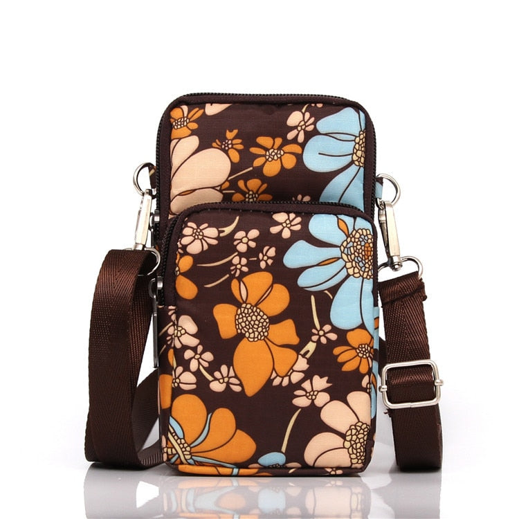 Small Shoulder Bag Nylon Women Mobile Phone Bag Mini Female Messenger Purse Lady Wallet CrossBody Bag Women Handbag | TageUnlimited