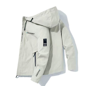 Discovery Bomber jacket Men windproof zipper jacket Fashion outdoor adventure jacket Spring and Autumn casual work jacket | TageUnlimited