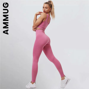 Women Seamless New Tights High Waist Women Leggings Large Size Sporty Yoga Leggings Gym Scrunch Yoga Pants Women Female | TageUnlimited
