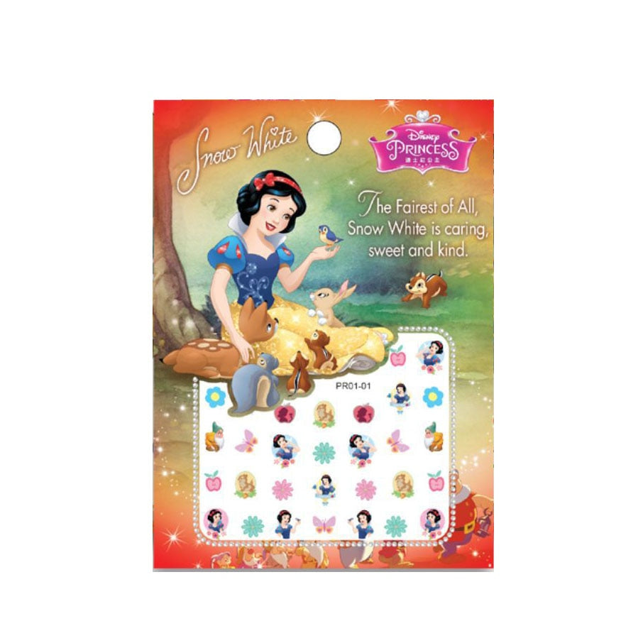 Frozen Princess Elsa Anna Makeup Nail Stickers Toy Snow White Sophia Mickey Minnie Figure Dolls Kids Cartoon Toys for Girls | TageUnlimited