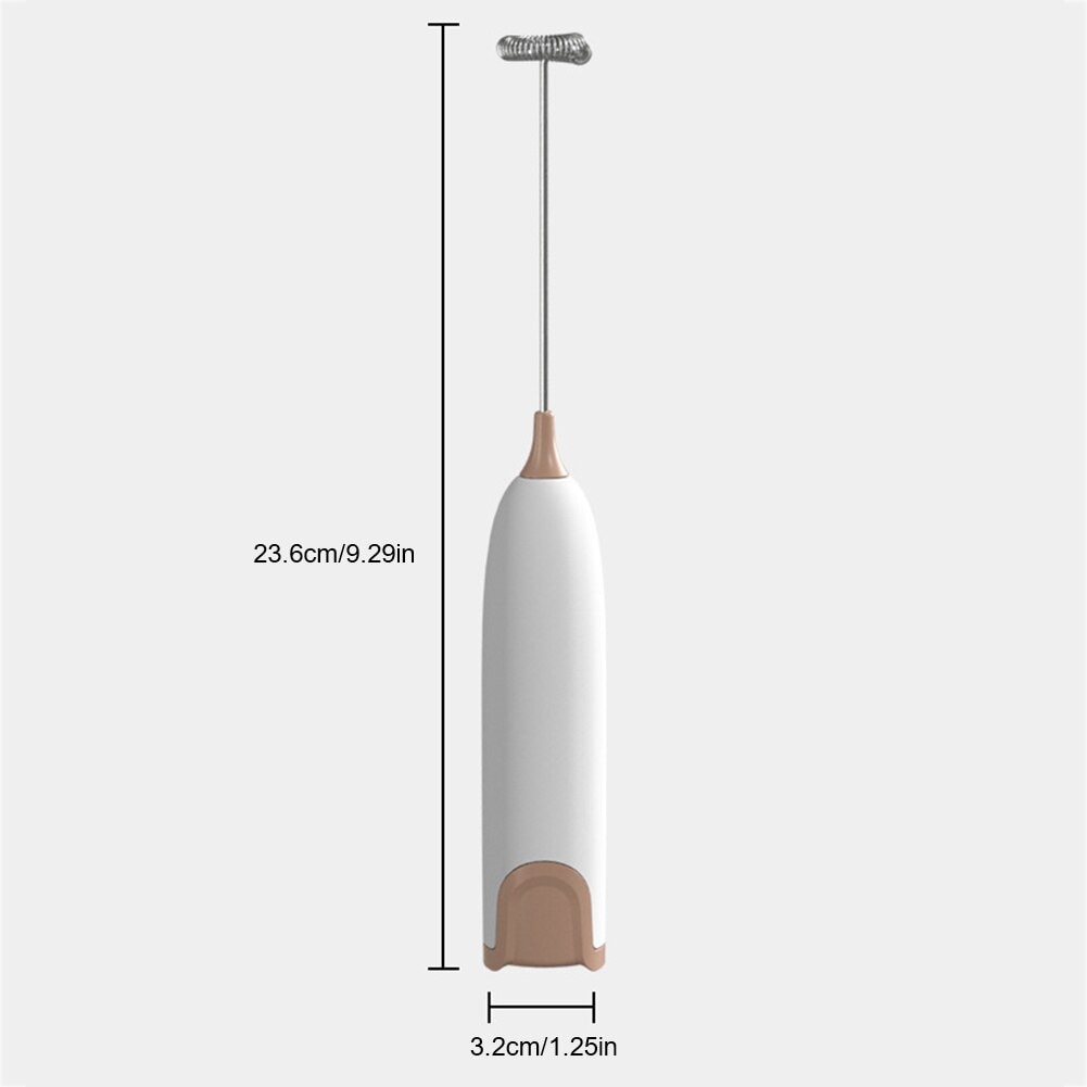 Electric Milk Frother Kitchen Drink Foamer Whisk Mixer Stirrer Coffee Cappuccino Creamer Whisk Frothy Blend Whisker Egg Beater | TageUnlimited
