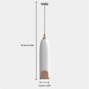 Electric Milk Frother Kitchen Drink Foamer Whisk Mixer Stirrer Coffee Cappuccino Creamer Whisk Frothy Blend Whisker Egg Beater | TageUnlimited