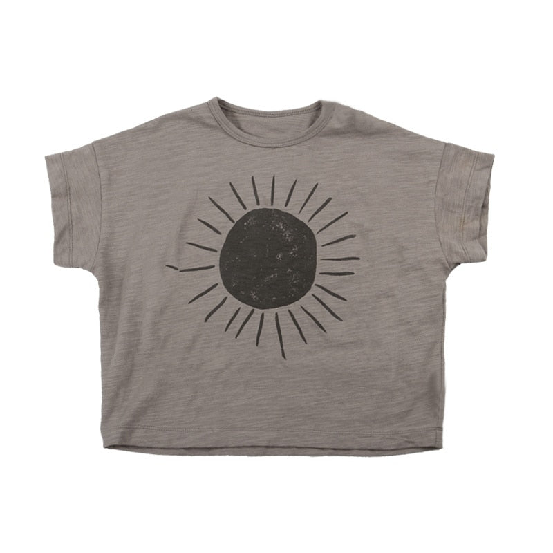 Fashion Kids Summer T-shirts Slub Cotton Toddler Baby Clothes Children Tops Tees For Boys &amp; Girls | TageUnlimited