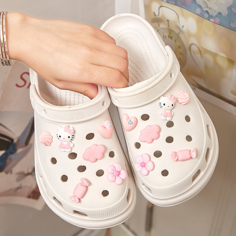 New 13pcs/set  Cartoon Shoe Buckle Novelty Cute Shoes Charms Accessories Fit Croc Clogs Girls Women X-mas Party Gitfs | TageUnlimited