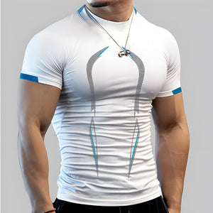 Quick Dry Summer Running Shirt Sport Shirt Sport T-shirt Man Training Man T-shirt Fitness Top Oversized Short Sleeved Clothing | TageUnlimited