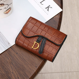 Women Short Wallet Small Fashion Luxury Brand Leather Purse Ladies Card Bag for Women Clutch Female Purse Money Clip Wallet | TageUnlimited