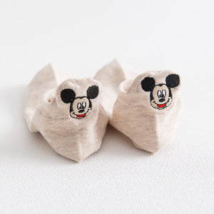 Disney Embroidered women socks shallow mouth Korean cute Japanese tide summer thin Cotton Funny street adult short boat sock | TageUnlimited