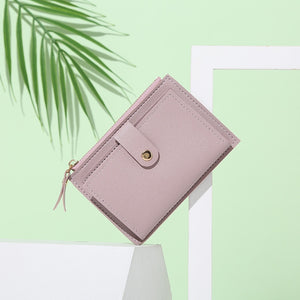 Unistybag Wallets for Women Luxury Designer Wallet Fashion Purses Solid Cute Small Wallet PU Girl Clutch Purse | TageUnlimited