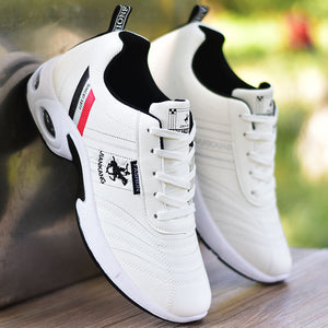 Black leather sneakers autumn man shoes  new arrival wedges sneakers men casual vulcanized shoes | TageUnlimited