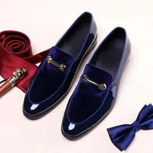 Men Social Shoe AutumnLuxury Men Dress Leather Shoe Fashion Flat Men Shoe Italian Business Casual Shoe Loafer