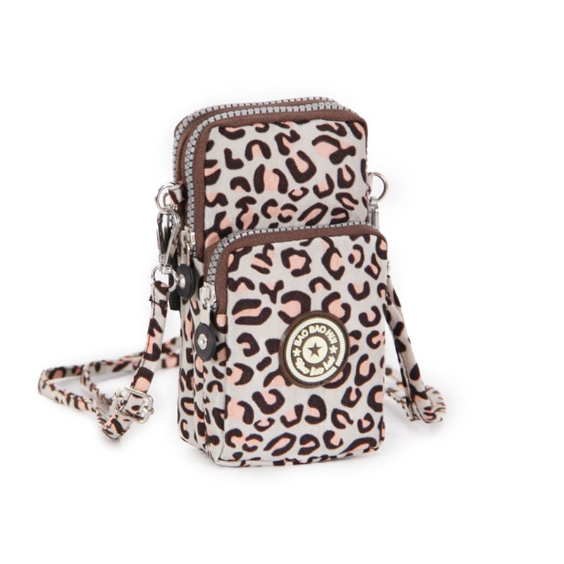Small Shoulder Bag Nylon Women Mobile Phone Bag Mini Female Messenger Purse Lady Wallet CrossBody Bag Women Handbag | TageUnlimited