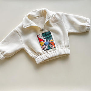 Winter Warm Boys Clothing Sets Thicken Half-Zip Fleece Jacket + Pant Baby Boy Tracksuit Kids Clothes Toddler Girl Clothes Outfit | TageUnlimited