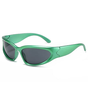 Popular Women Sunglasses  Punk Sunglasses Unique Sports Sun Glasses Men UV400 Goggle Shades Mirror Colorful Y2k Eyewear | TageUnlimited