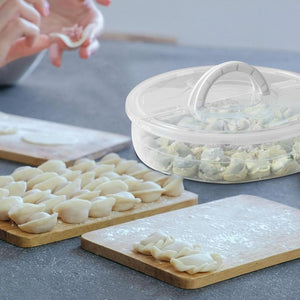 Kitchen Storage Box Refrigerator Organizer Transparent Food Containers Tray To Keep Fruits Vegetables Meat Cake Pizza Fresh | 0 | TageUnlimited