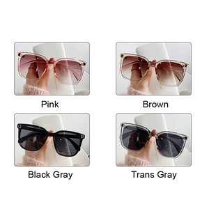 Fashion Oversized Sunglasses Woman Brand Designer Vintage Square Sun Glasses Female Big Frame Gradient Shades Oculos De Sol | TageUnlimited