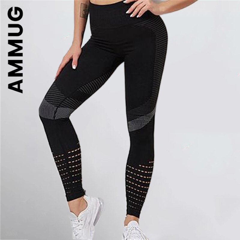 Women Seamless New Tights High Waist Women Leggings Large Size Sporty Yoga Leggings Gym Scrunch Yoga Pants Women Female | TageUnlimited