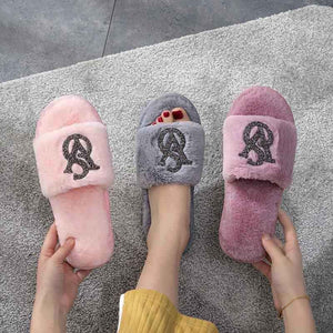 Comemore Spring Male Female Soft Cloud Slippers Sneaker Men Home Plush Fur Flip Flops Ladies Plus Size 44 45 Women Shoes | TageUnlimited