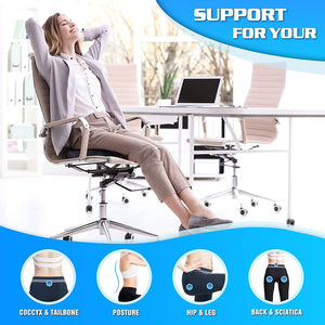 Seat Cushion Office Chair Cushions Coccyx Orthopedic Memory Foam U Seat Massage Chair Cushion Pad Car Massage Cushion | TageUnlimited