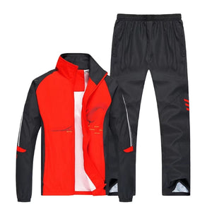 Men's Sportswear New Spring Autumn Tracksuit  High Quality Sets  Jacket+Pant Sweatsuit Male Fashion Print Clothing Size L-5XL | TageUnlimited