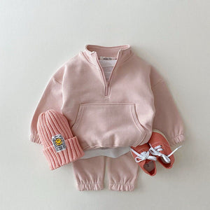 Baby Boys/Girls Clothes Children Toddler Fashion Costume Kids Tracksuits Letter Hoodies Jacket Pants 2Pcs Sets | TageUnlimited