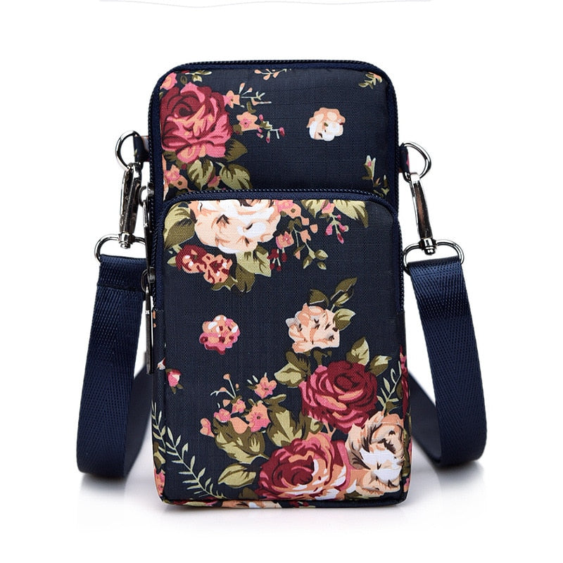 Small Shoulder Bag Nylon Women Mobile Phone Bag Mini Female Messenger Purse Lady Wallet CrossBody Bag Women Handbag | TageUnlimited
