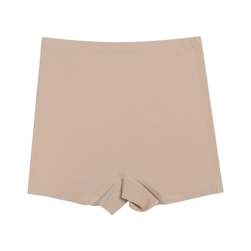Seamless Short Spandex Ice Silk Safety Shorts Pants Women Boyshorts Under Skirt Underwear Breathable No Curling Boxers for Women | TageUnlimited